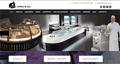 Desktop Screenshot of coffeeandice.co.uk