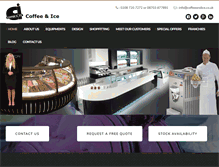 Tablet Screenshot of coffeeandice.co.uk